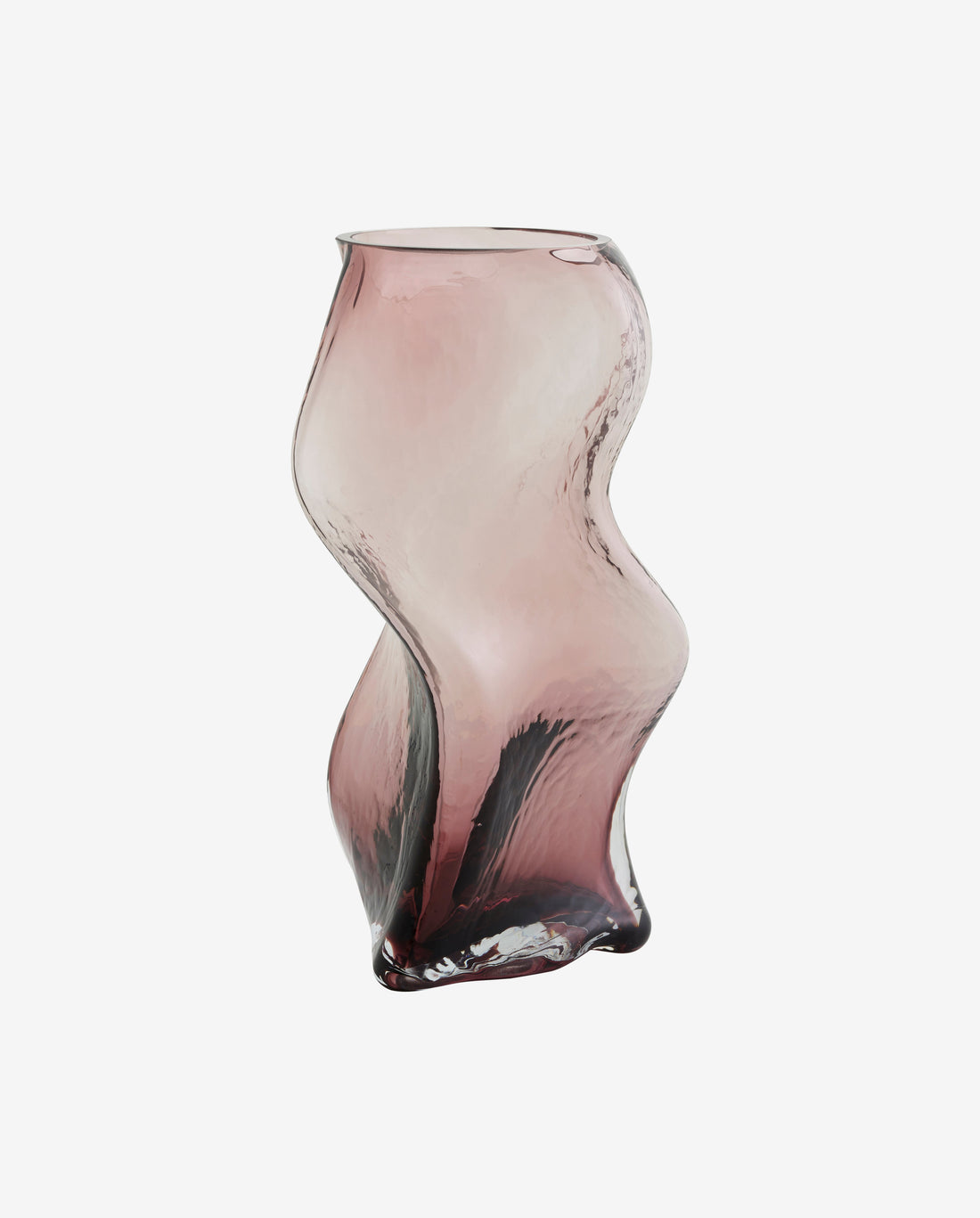 Sable -maljakko lasissa H30 cm - violetti