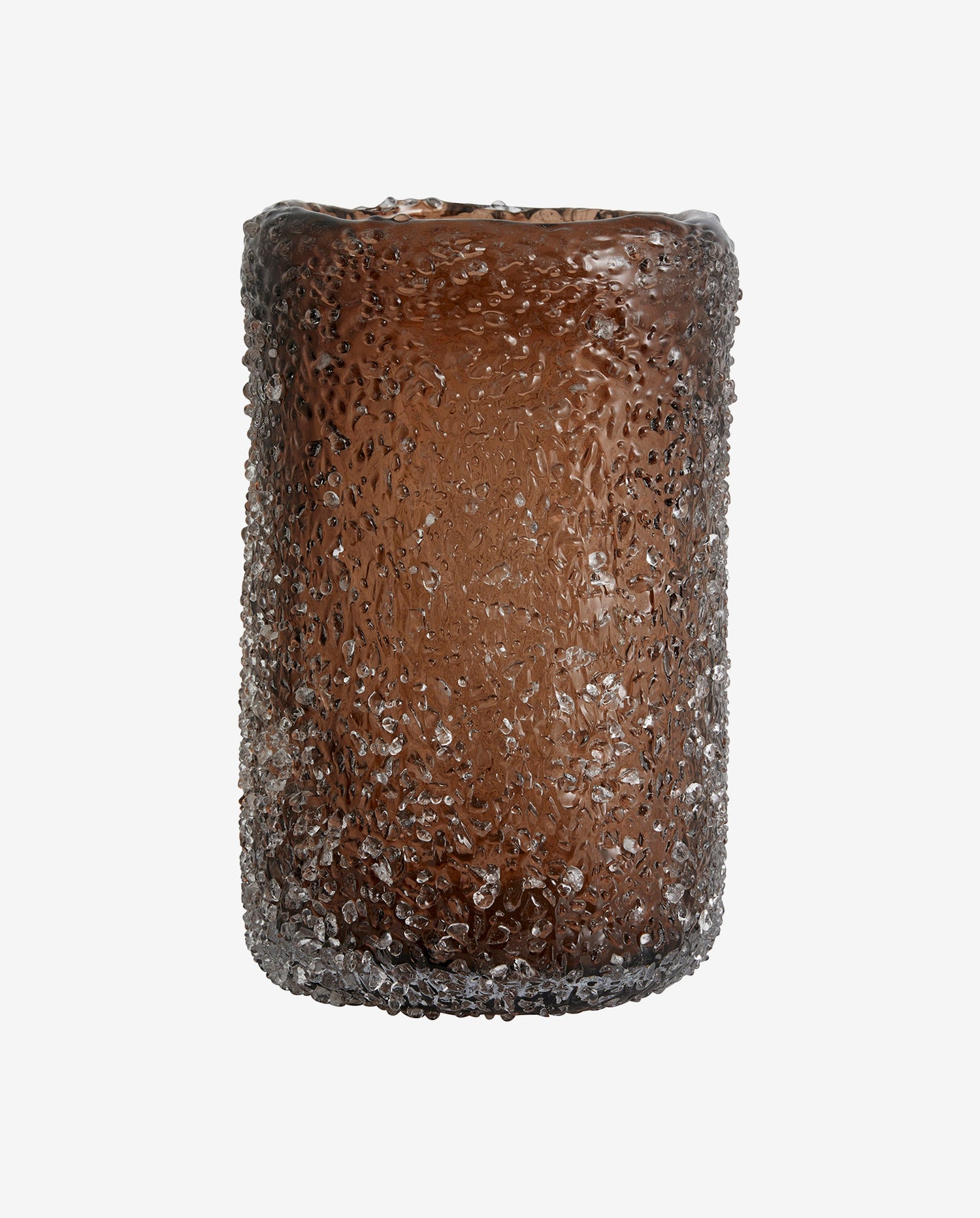 Clyde -lasimaljakko - H25 cm - ruskea