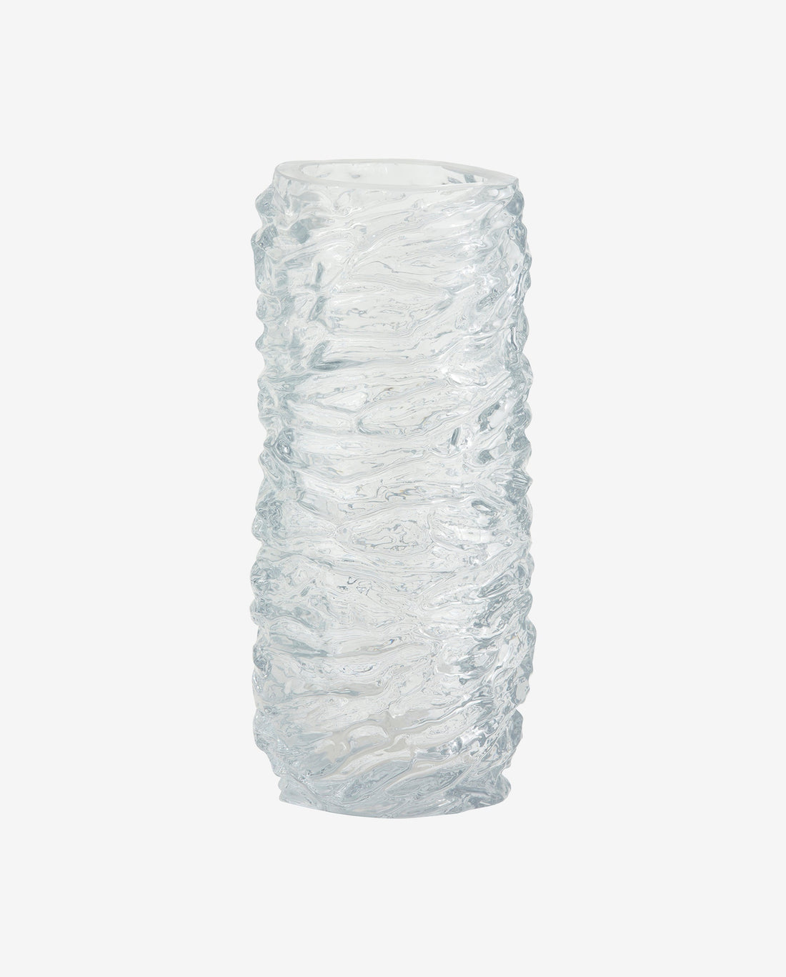 Maio -lasimaljakko - H28 cm - kirkas lasi
