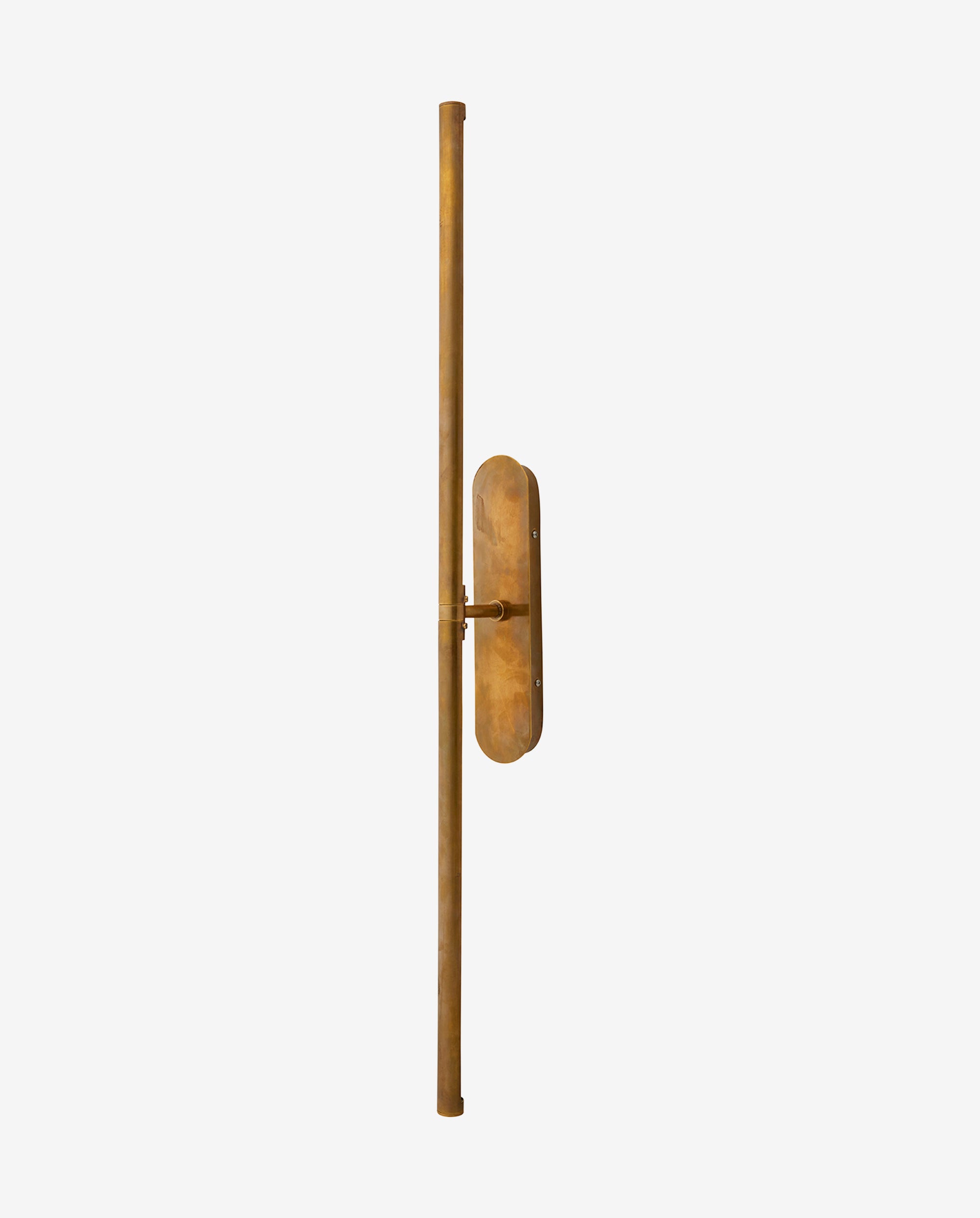 Luna -seinävalaisin - L116 cm - messinki