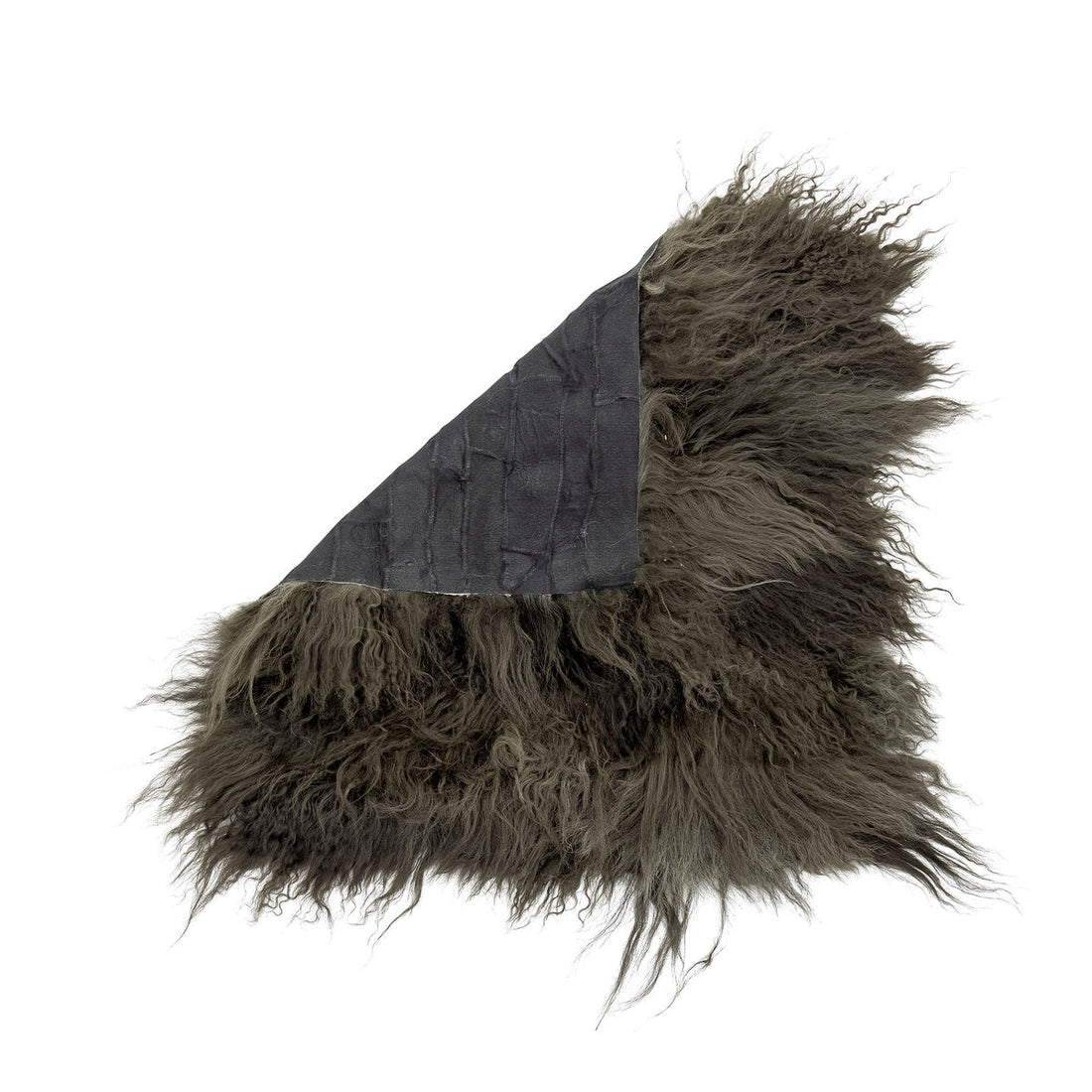 Bloomingville Hilma Hynde, Grøn, Lambskin Tibetian - Bloomingville - DesignGaragen.dk