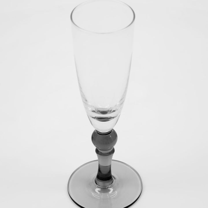 House Doctor Champagneglas, Meyer, Klar/Grå - House Doctor - DesignGaragen.dk