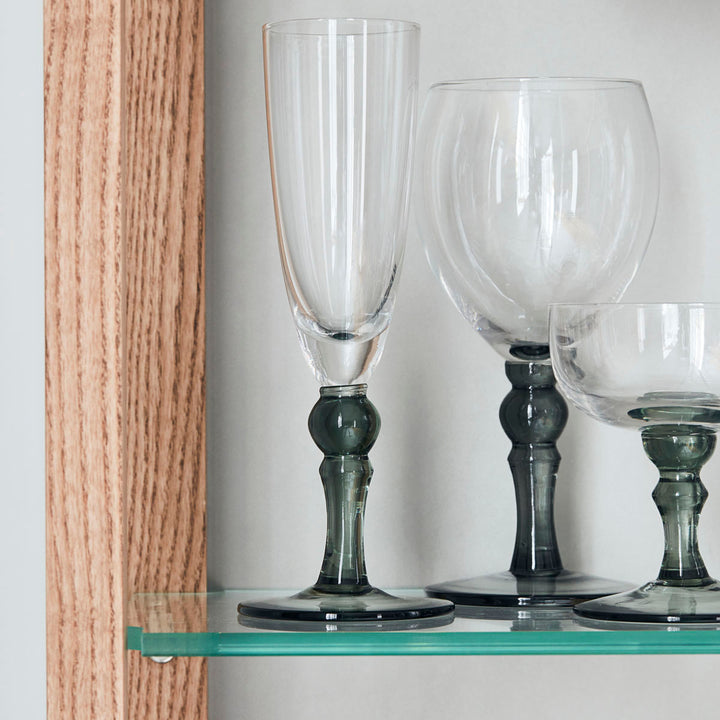 House Doctor Champagneglas, Meyer, Klar/Grå - House Doctor - DesignGaragen.dk