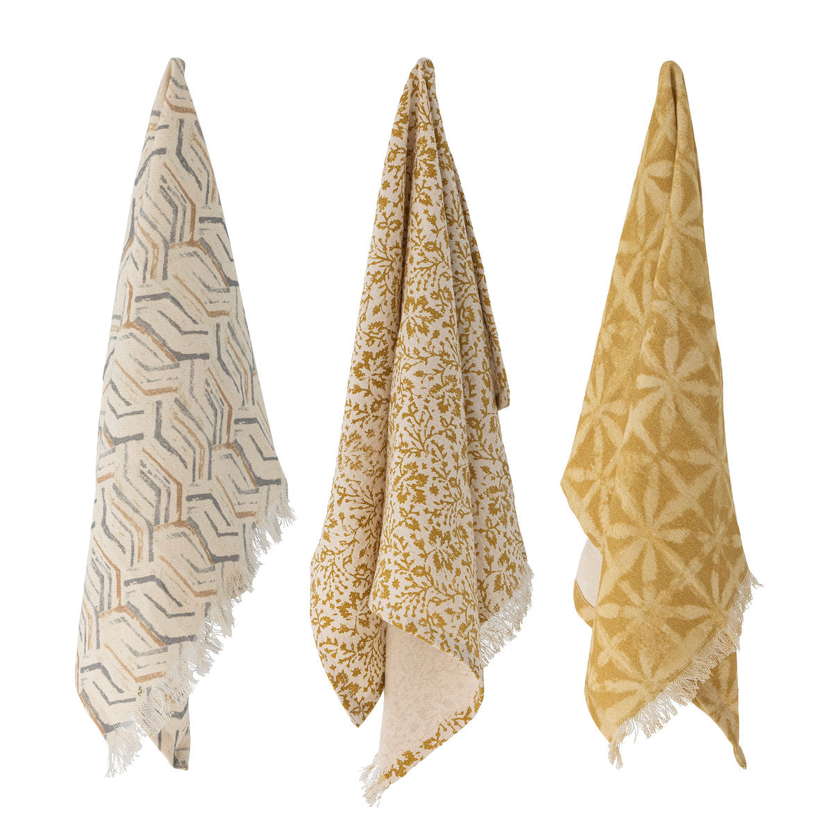 Bloomingville Bejan -teepyyhe, ruskea, puuvilla