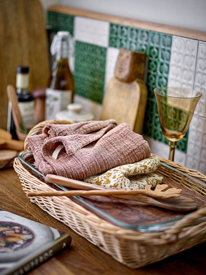 Bloomingville Bejan -teepyyhe, ruskea, puuvilla