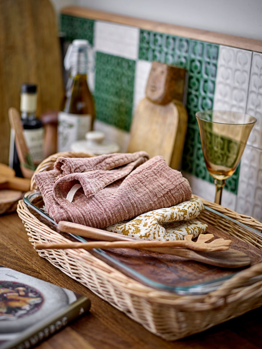 Bloomingville Mariam Ovenfast Fad m/Kurv, Klar, Glas - Bloomingville - DesignGaragen.dk