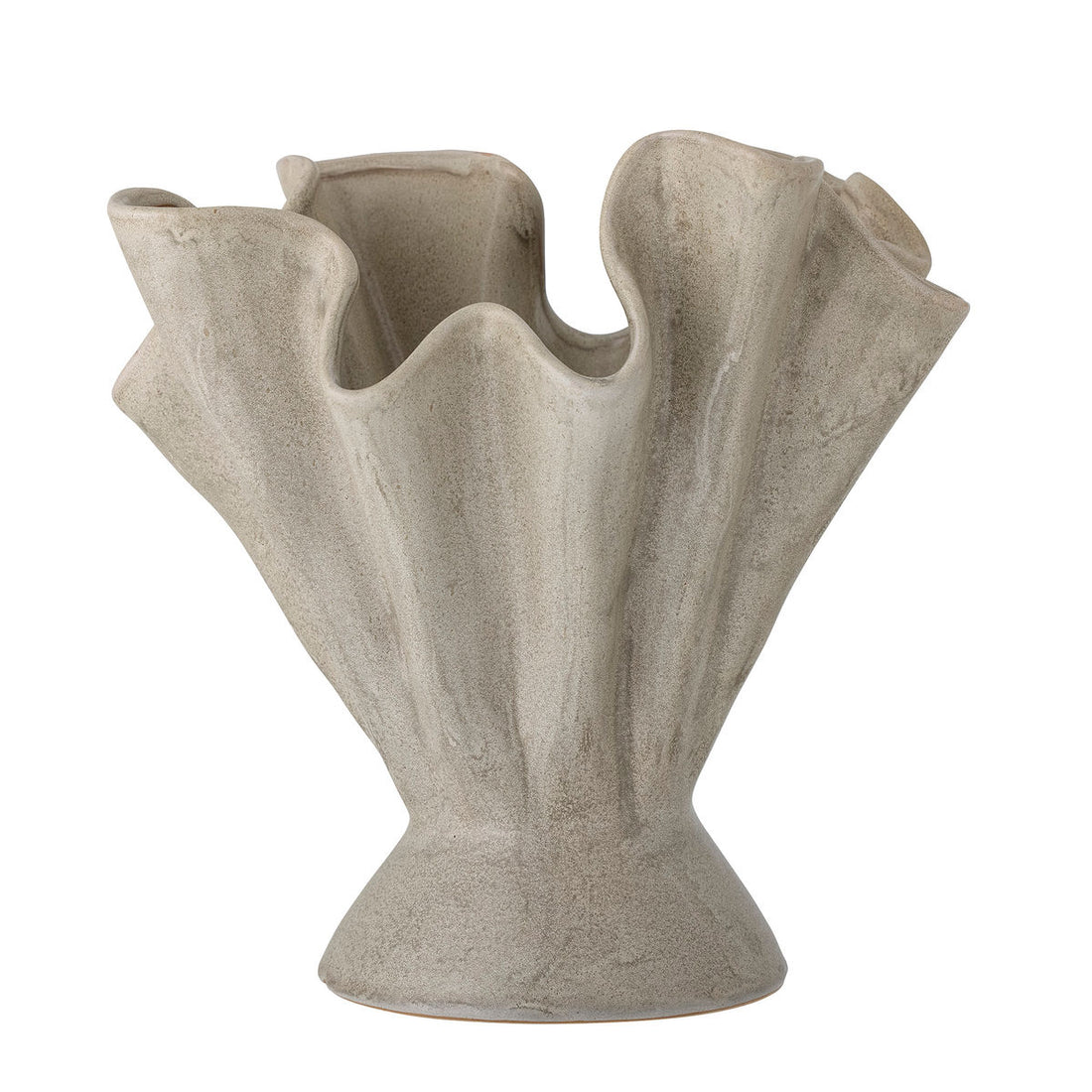 Bloomingville Plier Vase, Natur, Stentøj - Bloomingville - DesignGaragen.dk