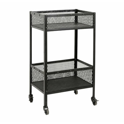 Nordal Easy Rolling Pöytä raudassa - 54x38 cm - musta