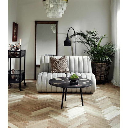 Nordal Easy Rolling Pöytä raudassa - 54x38 cm - musta