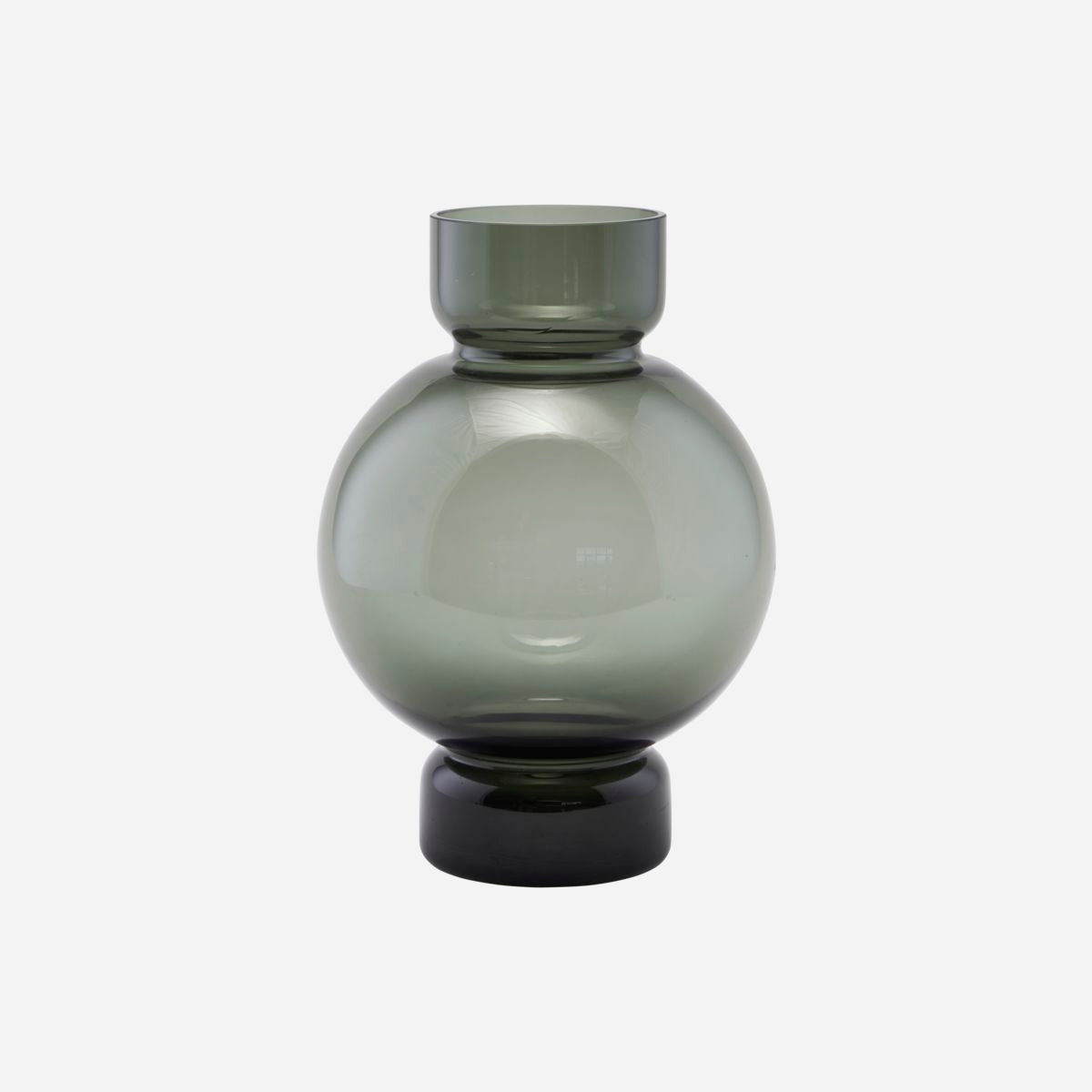 House Doctor-Vase, Bubble, Grå-H: 25 cm, Dia: 17,5 cm