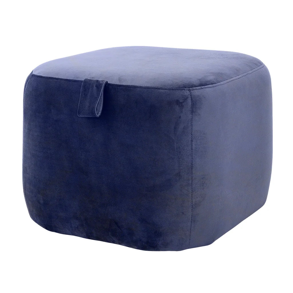 Bloomingville - Nordic, Puf med lille hank, Polyester H.40xB.55xL55 cm - Bloomingville - DesignGaragen.dk