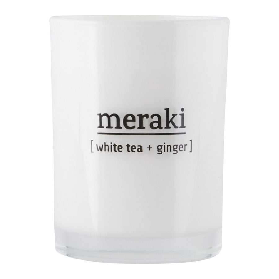 Meraki Meraki Duftlys, White tea & ginger - DesignGaragen.dk.