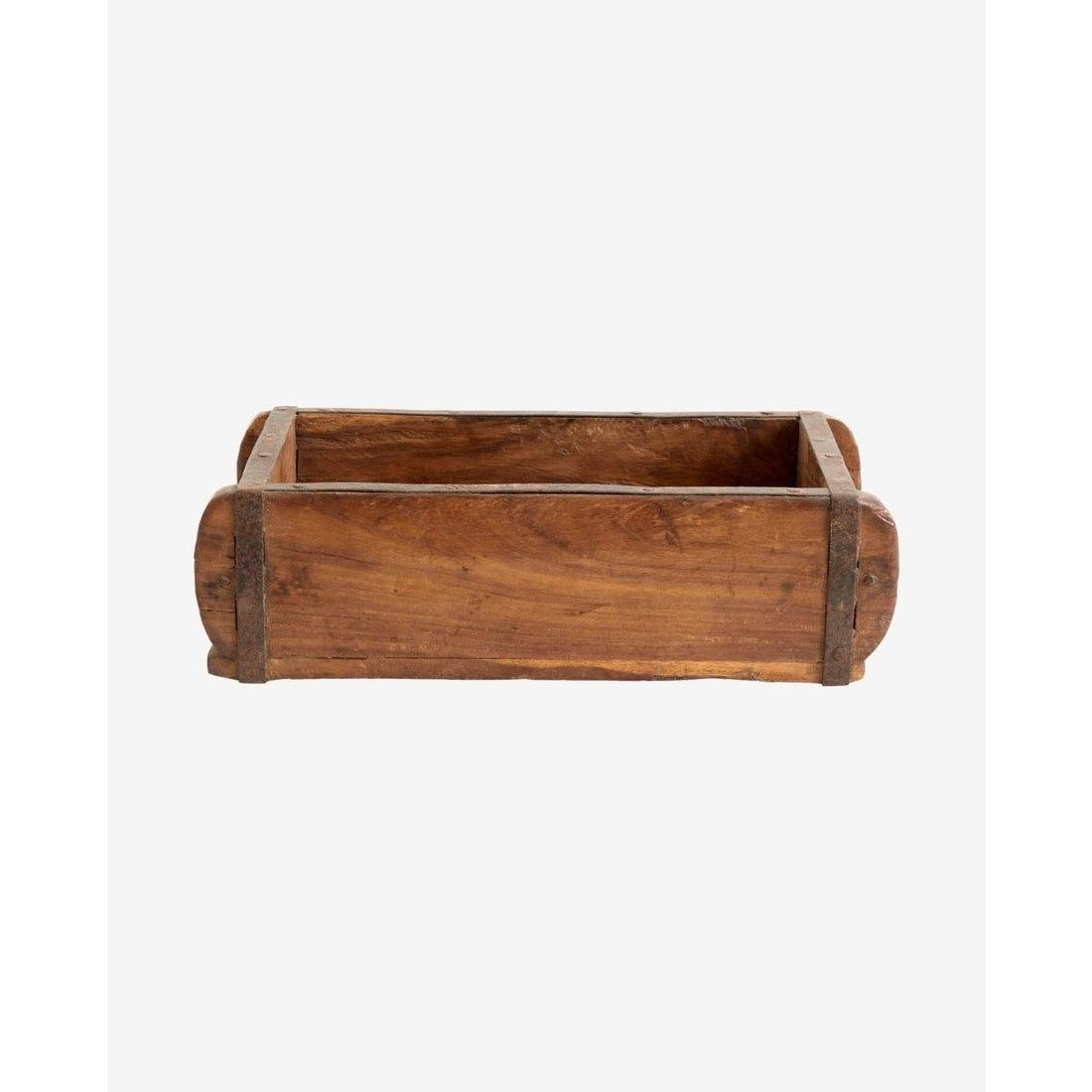 Tiilimuotti puulaatikko - 15x32 cm - tummanruskea
