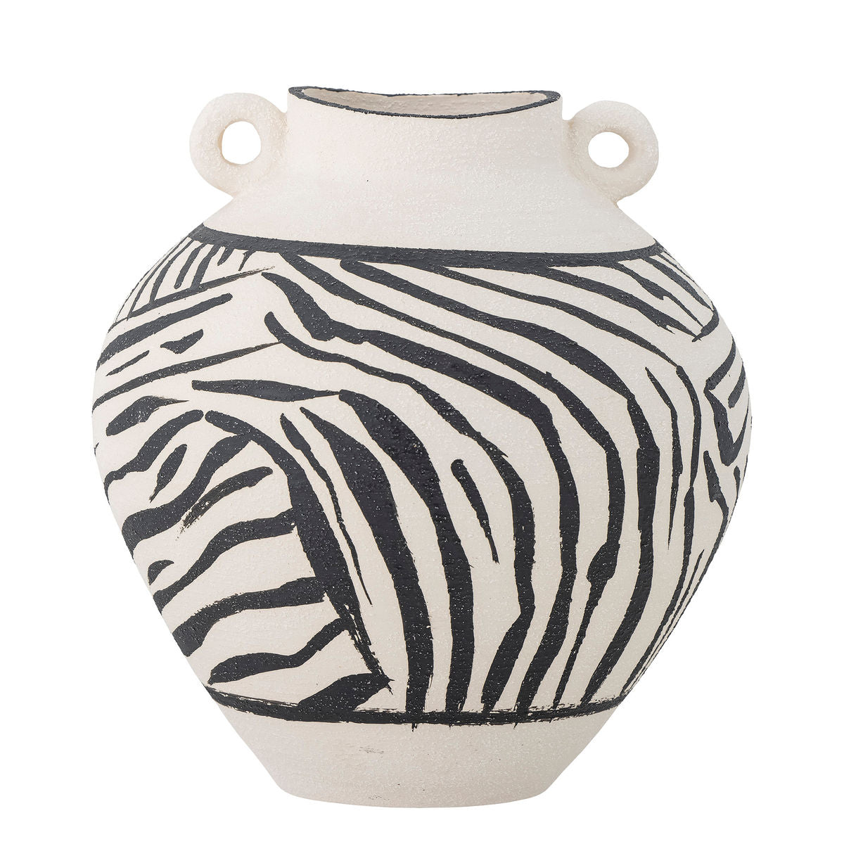 Bloomingville Togo Vase, Sort, Stentøj - Bloomingville - DesignGaragen.dk