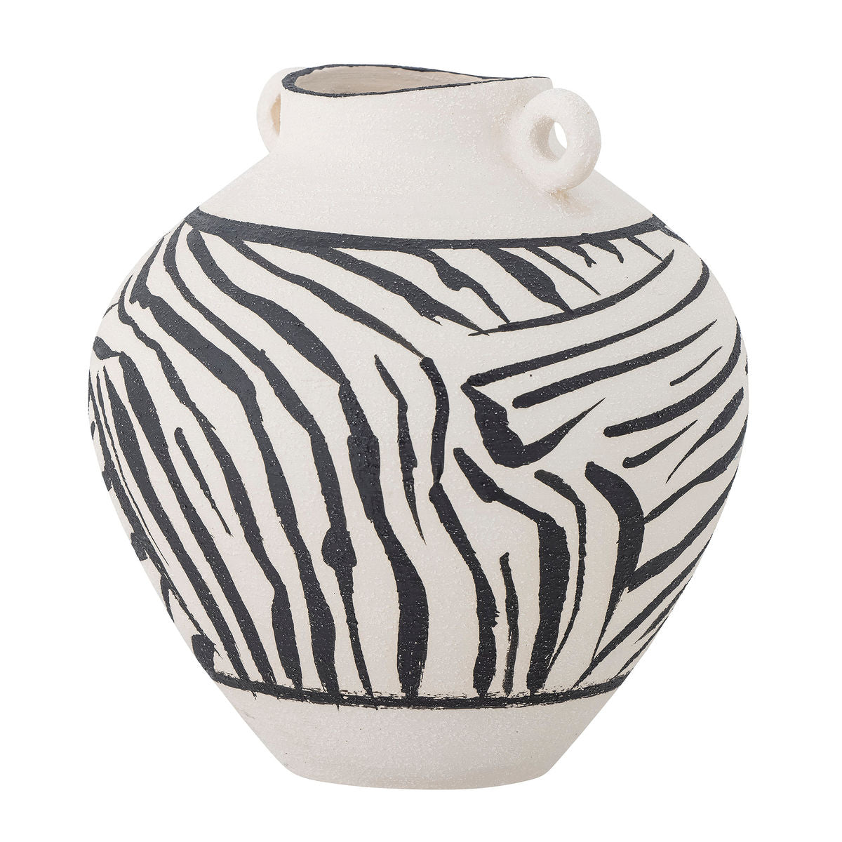 Bloomingville Togo Vase, Sort, Stentøj - Bloomingville - DesignGaragen.dk