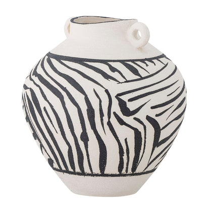 Bloomingville Togo Vase, Sort, Stentøj - Bloomingville - DesignGaragen.dk
