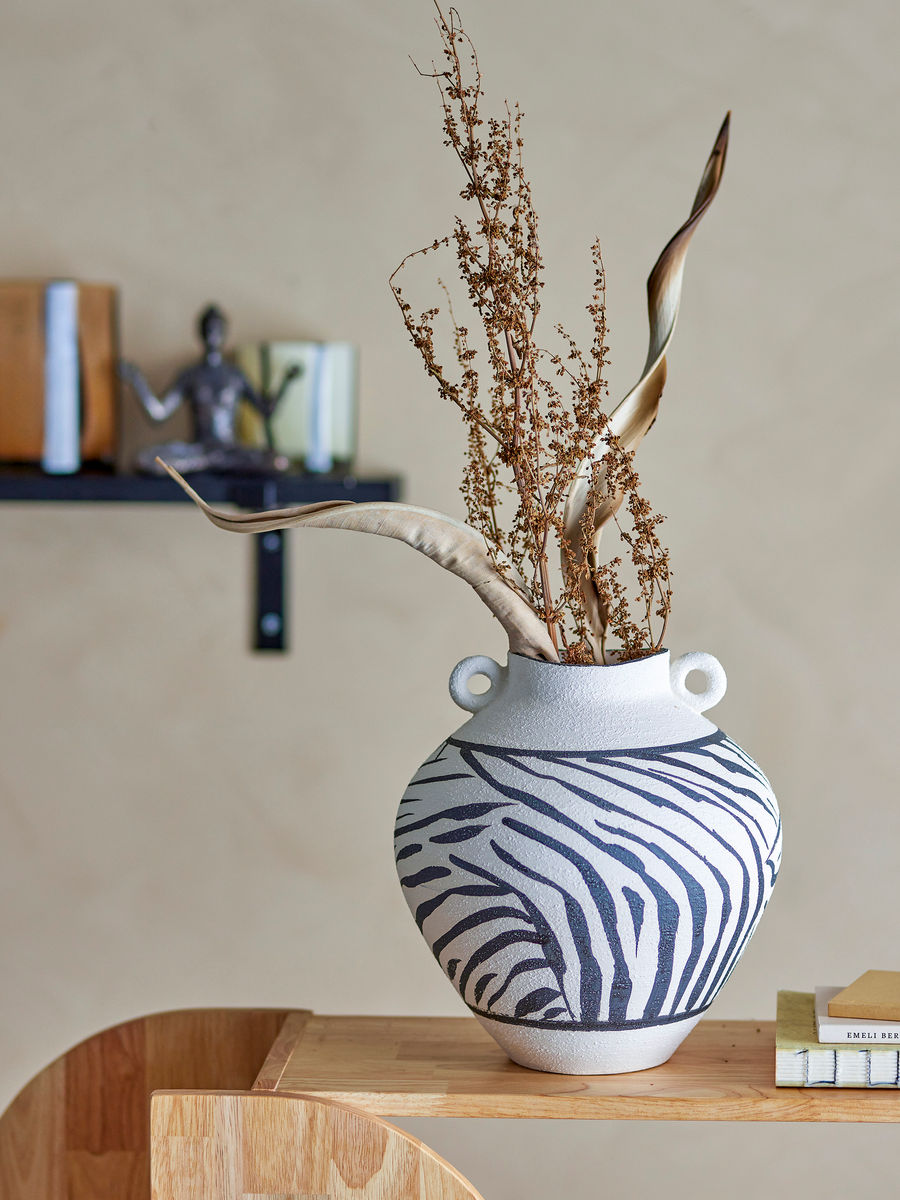 Bloomingville Togo Vase, Sort, Stentøj - Bloomingville - DesignGaragen.dk