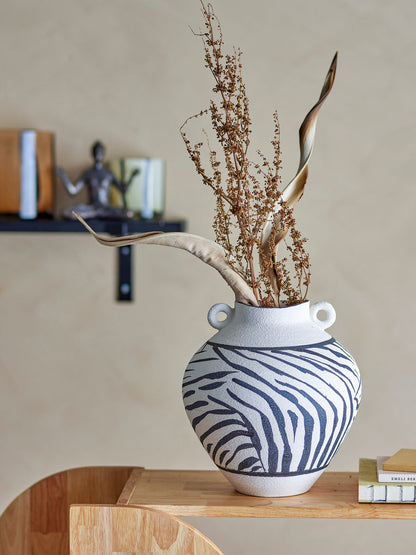 Bloomingville Togo Vase, Sort, Stentøj - Bloomingville - DesignGaragen.dk