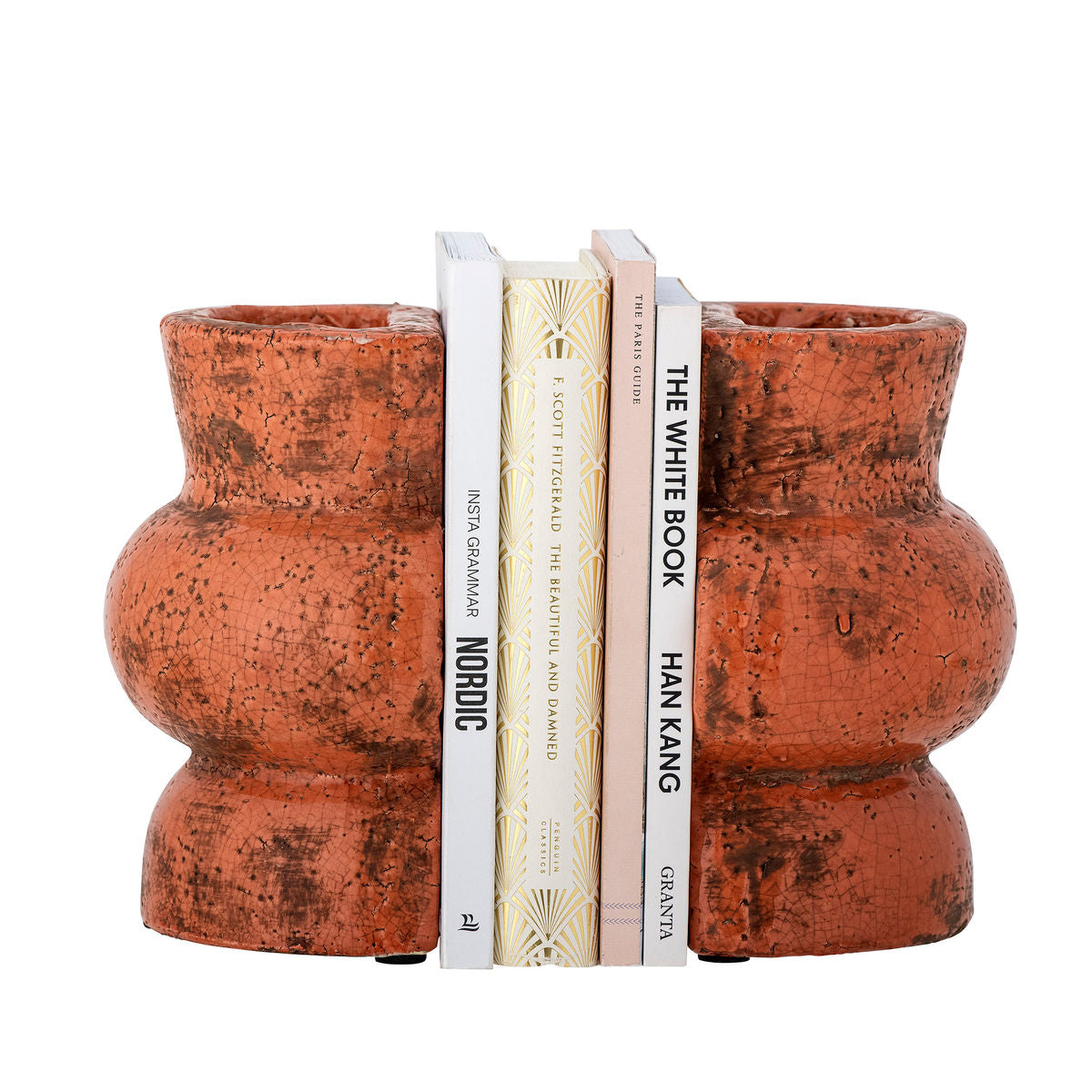 Luova kokoelma Maiza -kirjatuki, Orange, Terracotta