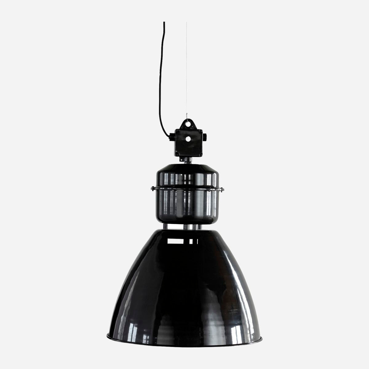 Talo-lääkärin lamppu, tilavuus, musta-H: 60 cm, dia: 54 cm