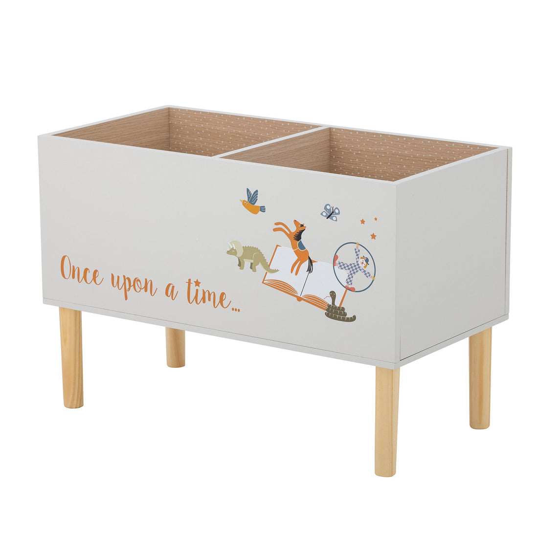Bloomingville MINI Salam kirjahylly, harmaa, MDF