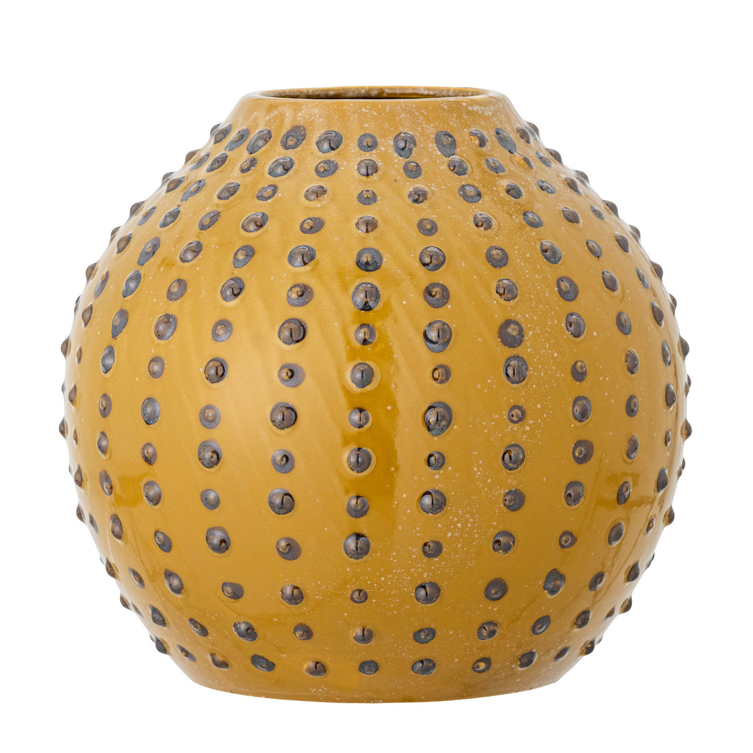 Creative Collection Toofan Vase, Gul, Stentøj - Creative Collection - DesignGaragen.dk