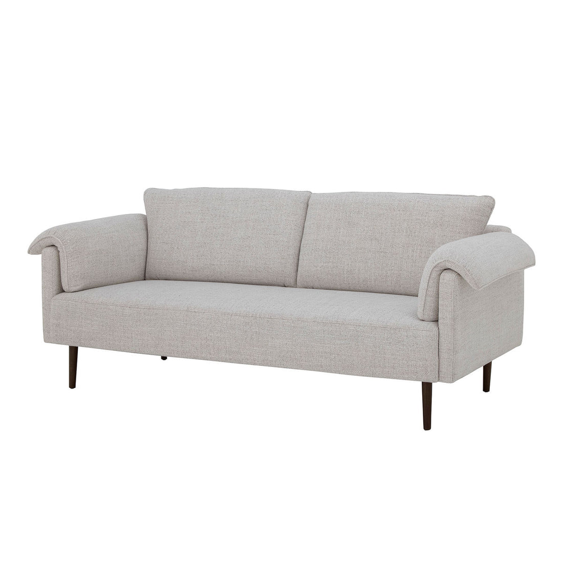 Bloomingville Chesham -sohva, valkoinen, polyesteri