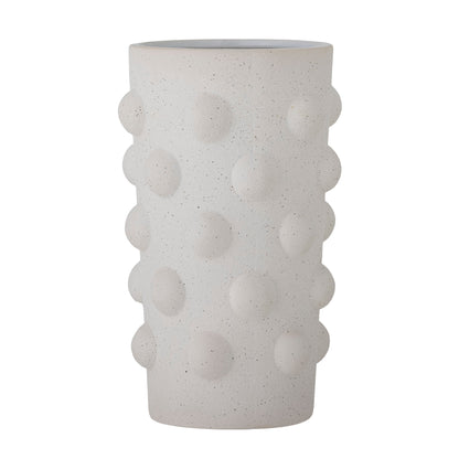 Bloomingville Artan Vase, HVID, Stentøj