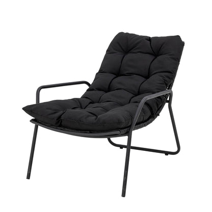 Bloomingville Boel Sun Lounger, musta, metalli