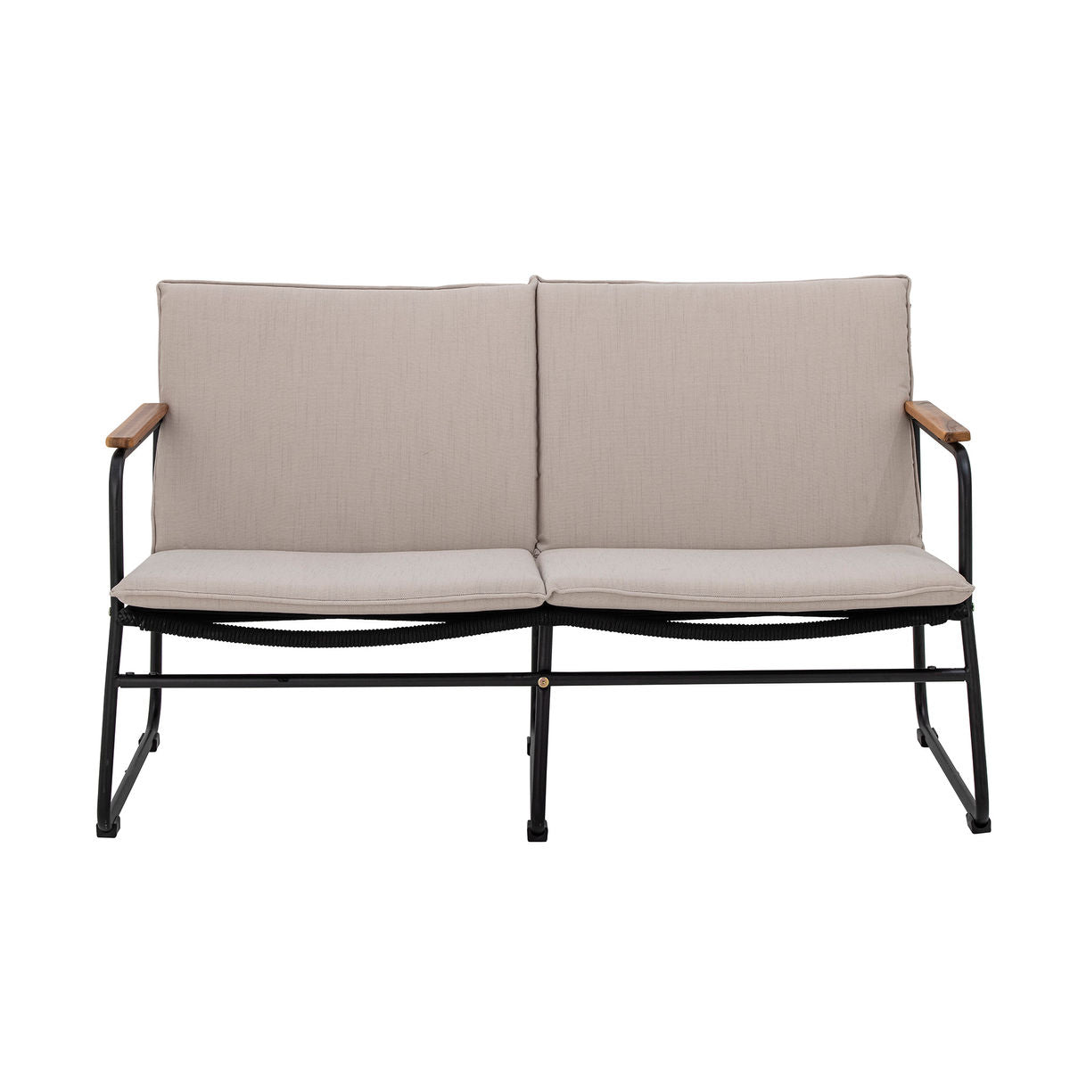 Bloomingville Hampton Sofa, Sort, Metal - Bloomingville - DesignGaragen.dk
