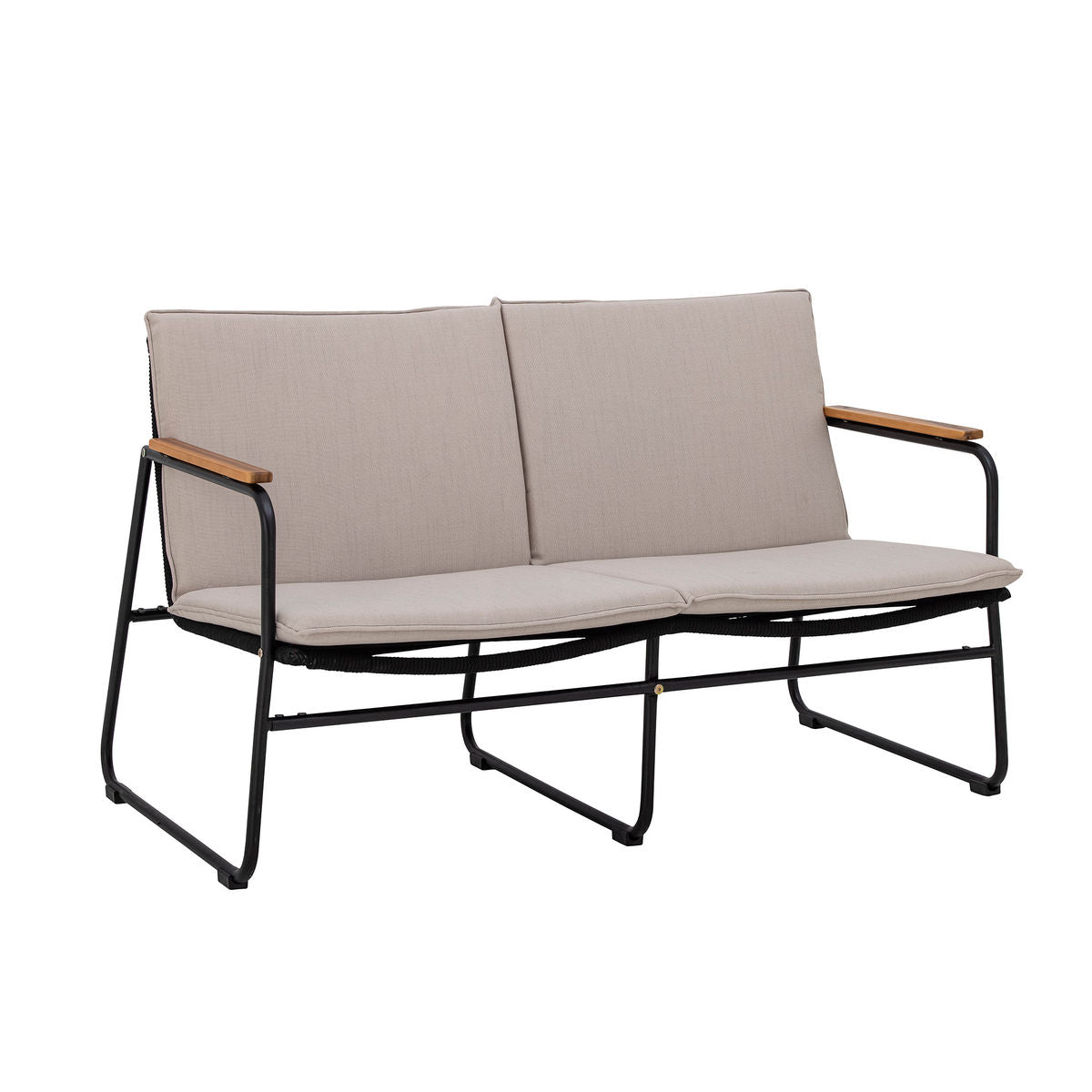 Bloomingville Hampton Sofa, Sort, Metal - Bloomingville - DesignGaragen.dk