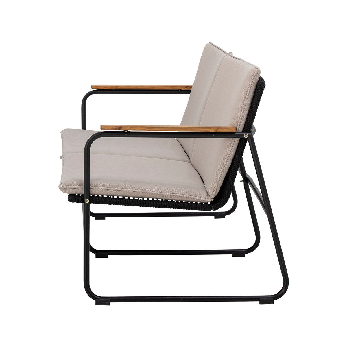 Bloomingville Hampton Sofa, Sort, Metal - Bloomingville - DesignGaragen.dk