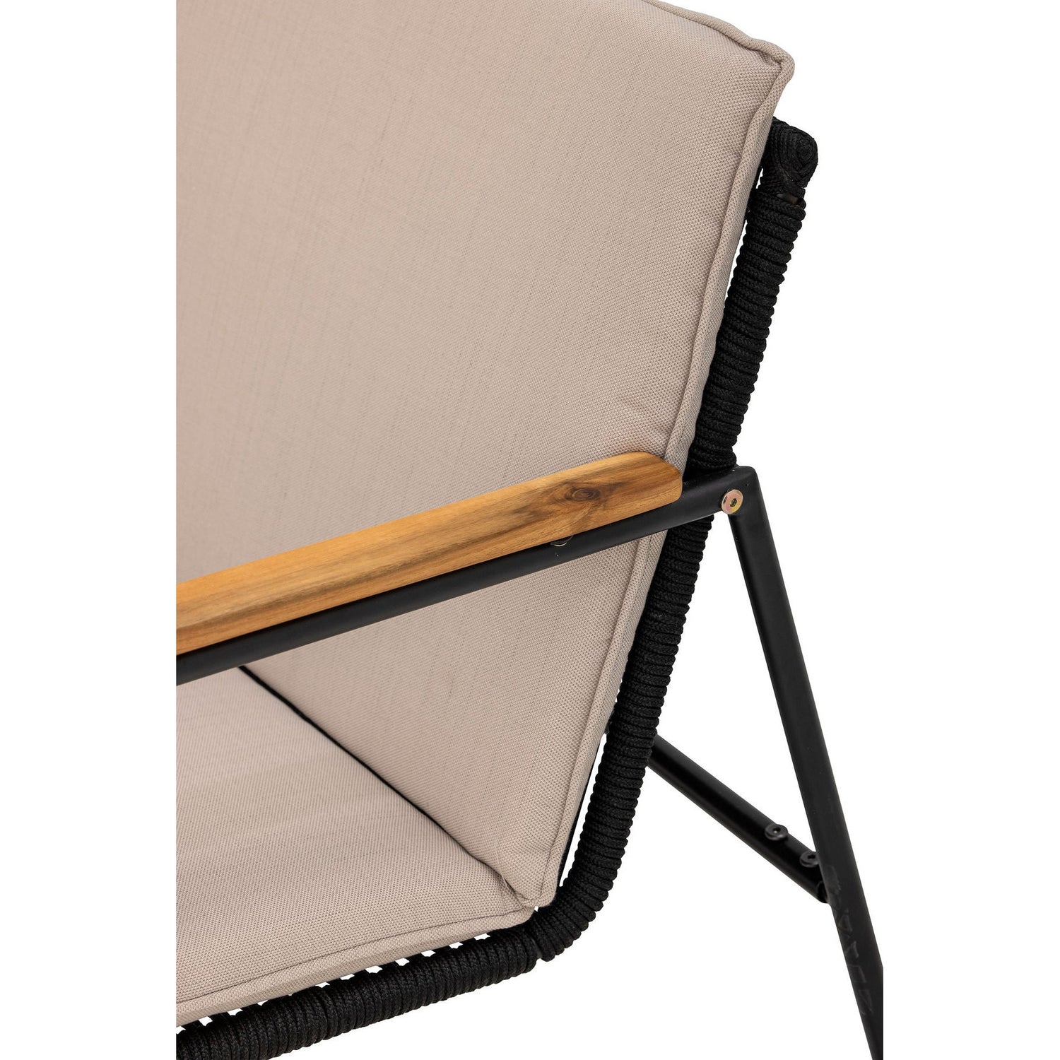 Bloomingville Hampton Sofa, Sort, Metal - Bloomingville - DesignGaragen.dk