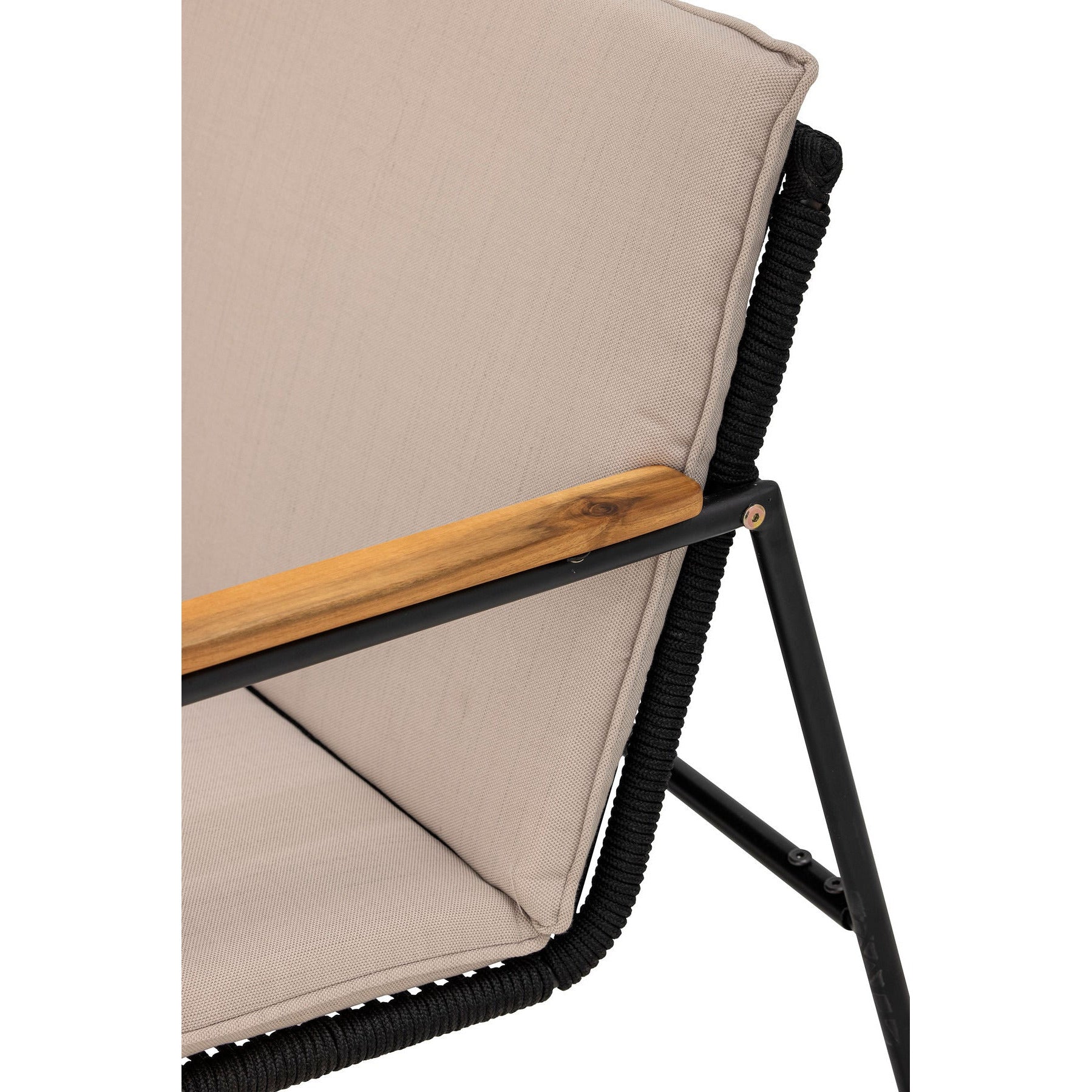 Bloomingville Hampton Sofa, Sort, Metal - Bloomingville - DesignGaragen.dk