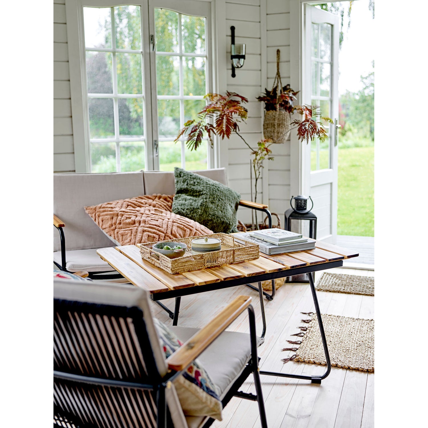 Bloomingville Hampton Sofa, Sort, Metal - Bloomingville - DesignGaragen.dk