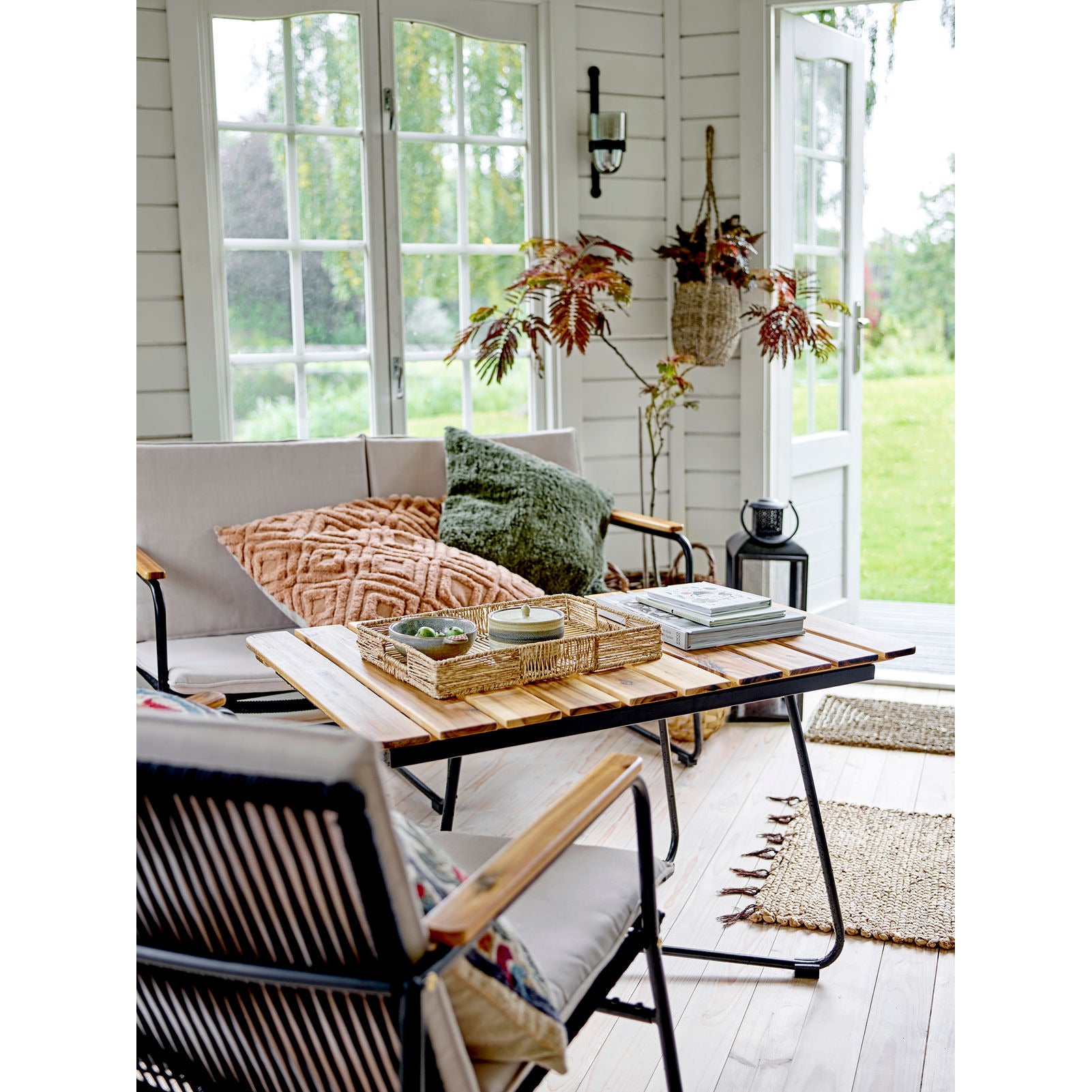 Bloomingville Hampton Sofa, Sort, Metal - Bloomingville - DesignGaragen.dk