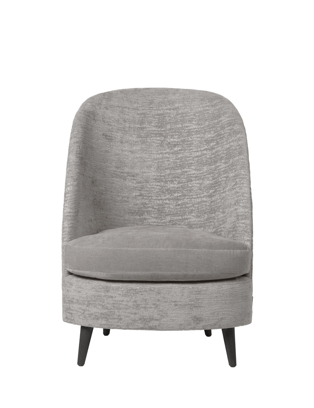 Viihtyisä elävä Doria Lounge -tuoli - vaaleanharmaa
