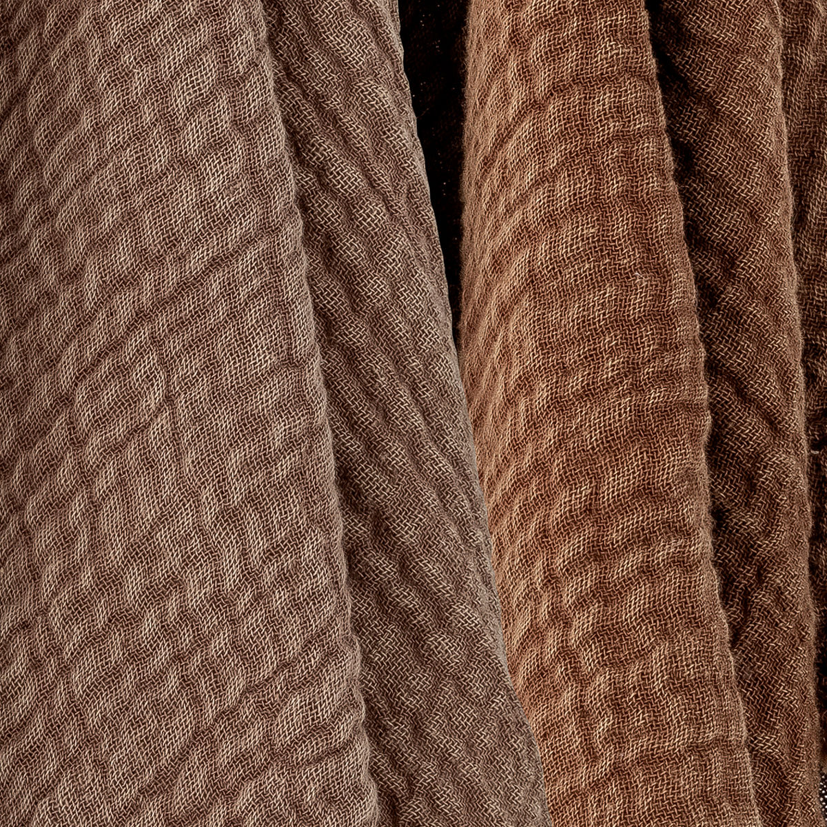 Bloomingville Malucca -teepyyhe, ruskea, puuvilla