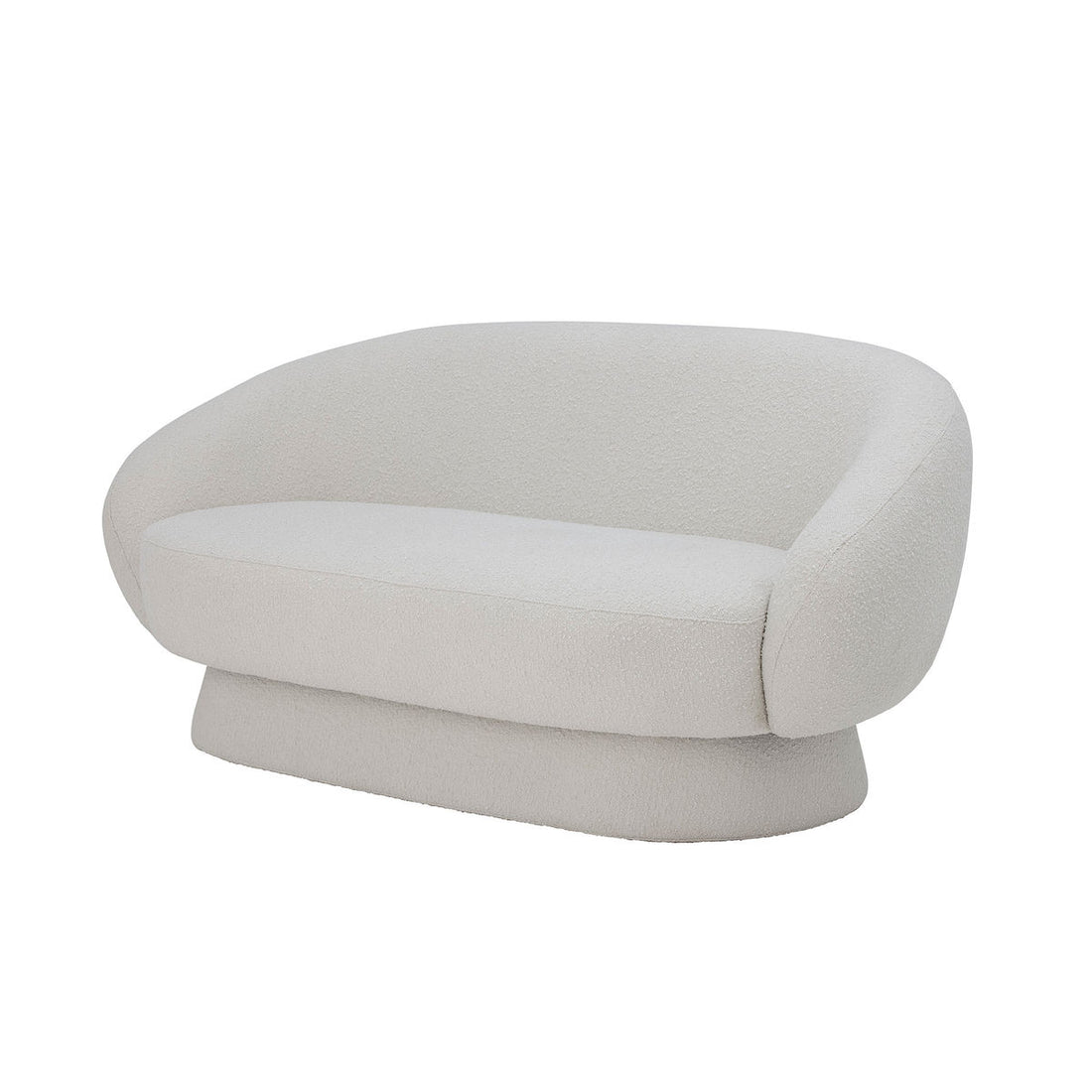 Bloomingville Ted -sohva, hvid, polyesteri