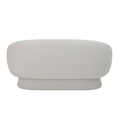 Bloomingville Ted -sohva, hvid, polyesteri