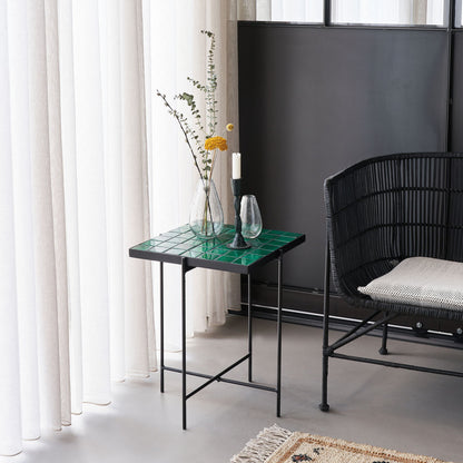 Talon lääkärin sivupöytä, Kuna, vihreä