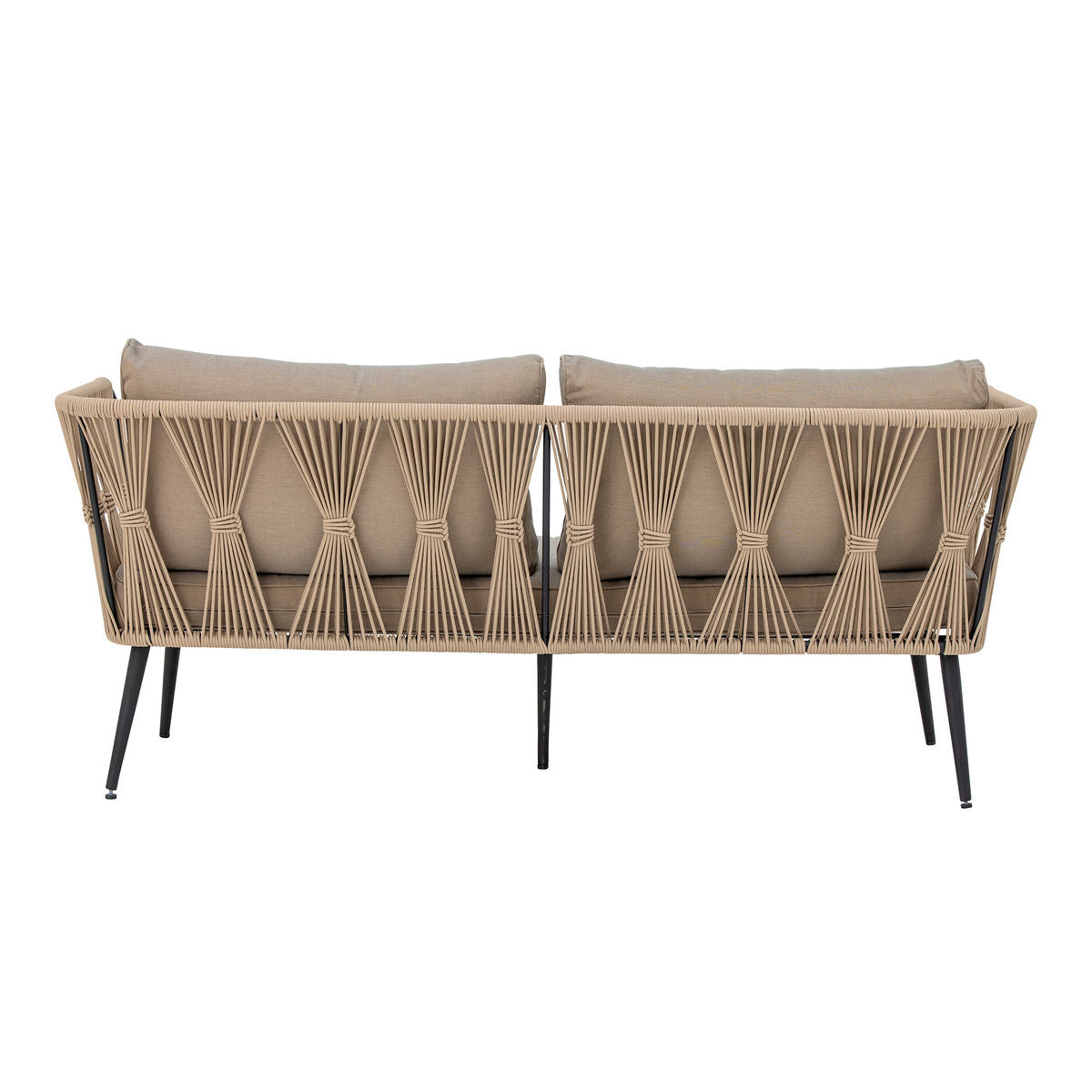 Bloomingville Pavone Sofa, Brun, Metal - Bloomingville - DesignGaragen.dk