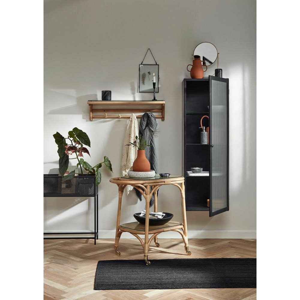 Nordal Balin valssauspöytä / baaripöytä Rattanissa - 73x43 cm - luonto