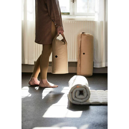 Nordal -jooga ja meditaatiolevy - 40x20 cm - beige