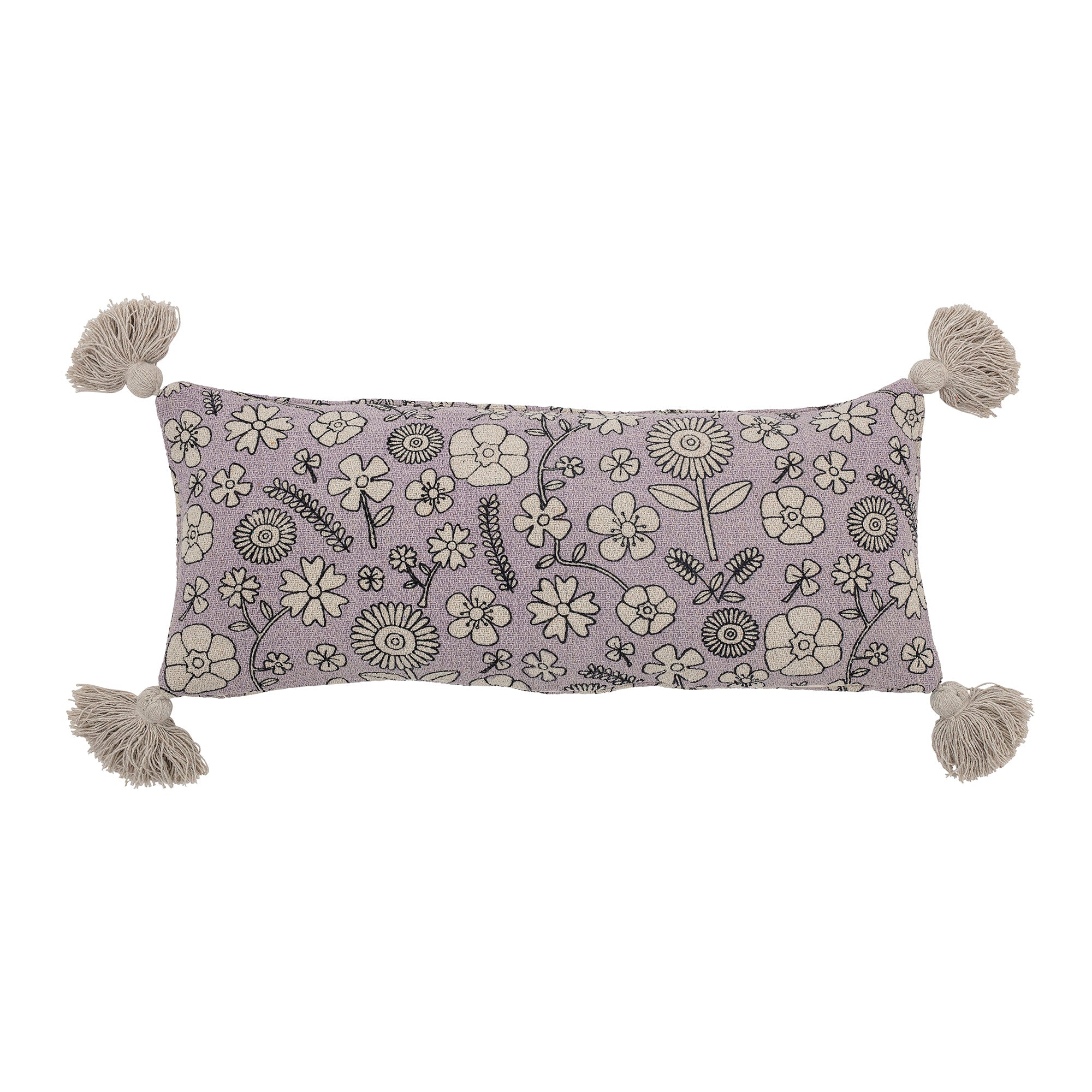 Salli Pude, Lilla, Genanvendt Bomuld - L65xW25 cm - BLOOMINGVILLE MINI - DesignGaragen.dk