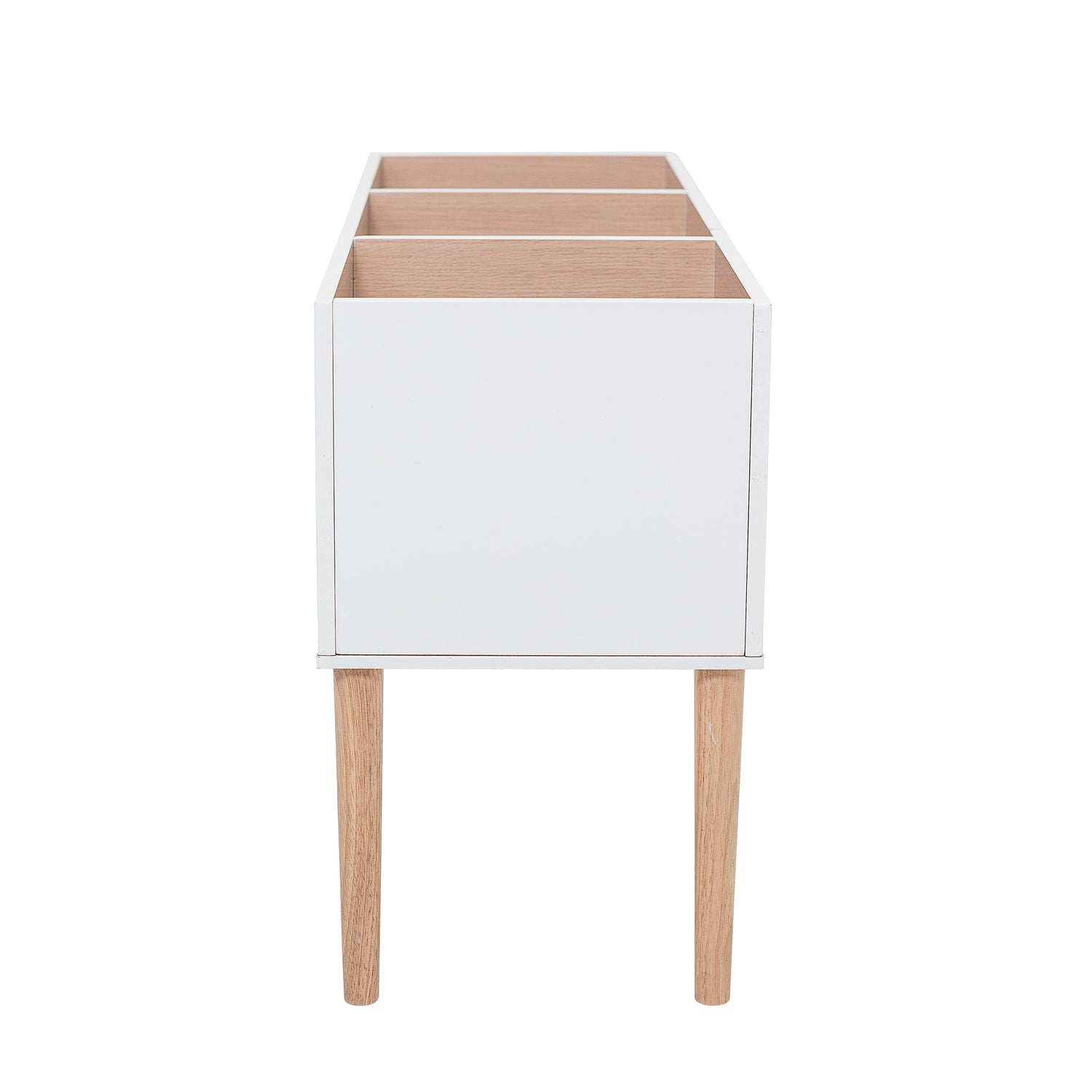 BLOOMINGVILLE MINI Salam Bogreol, Hvid, MDF - L90xH50xW30 cm - DesignGaragen.dk.