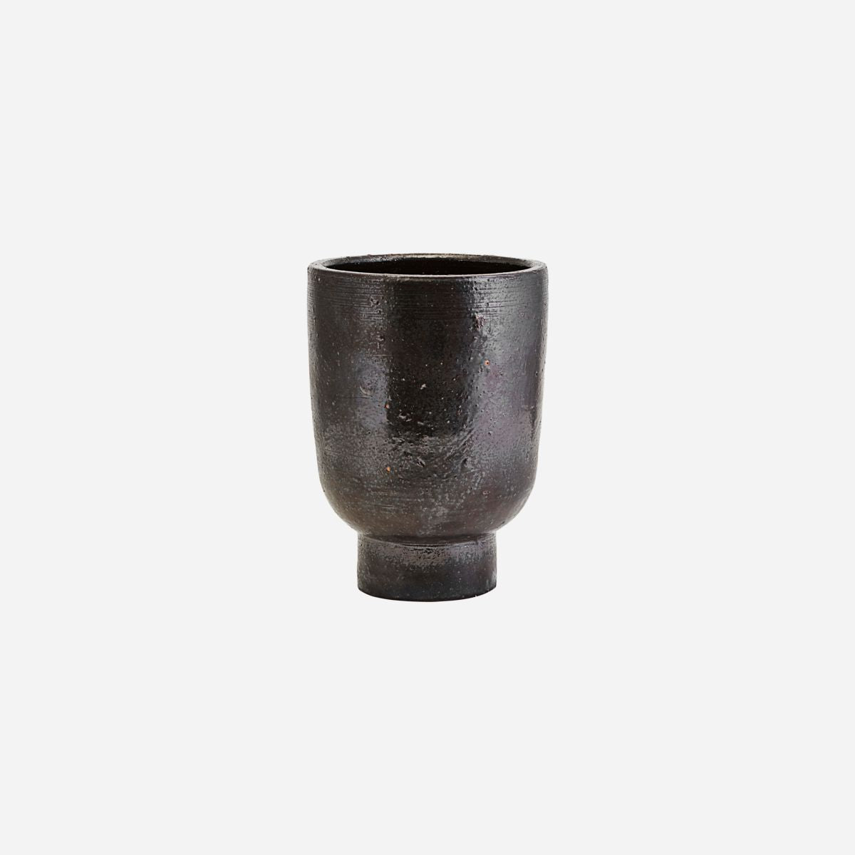 House Doctor Herb Pot, taiteilija, Brown-H: 22 cm, Dia: 15 cm