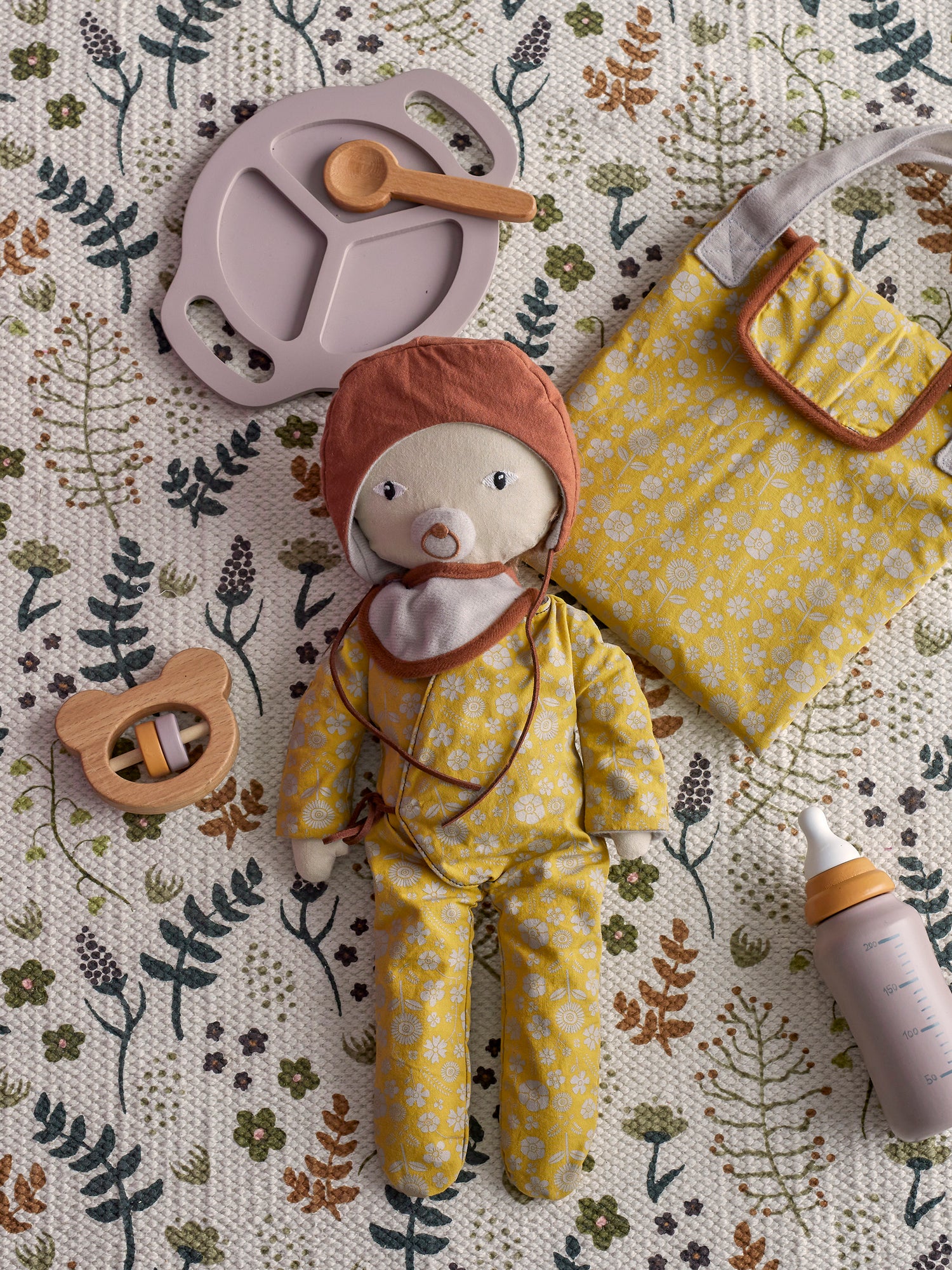 BLOOMINGVILLE MINI - Riina Play Set, Baby, Grå, FSC®100%, Beech - BLOOMINGVILLE MINI - DesignGaragen.dk