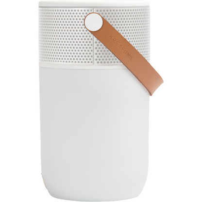 KreaFunk - aGlow Bluetooth-kaiutin - valkoinen/valkoinen grilli