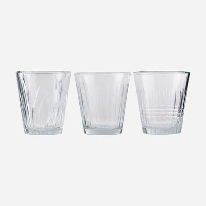House Doctor Glass, Vintage, Clear-H: 8,5 cm, Dia: 7,5 cm